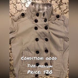 Sound & Matter tan jacket